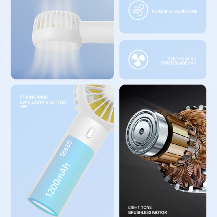 🌀 COOLAVA HANDHELD FAN
